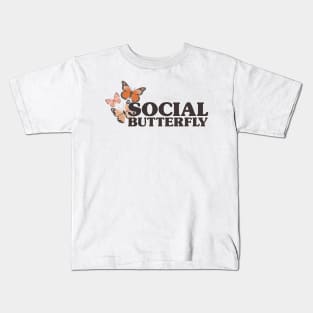 Social Butterfly Kids T-Shirt